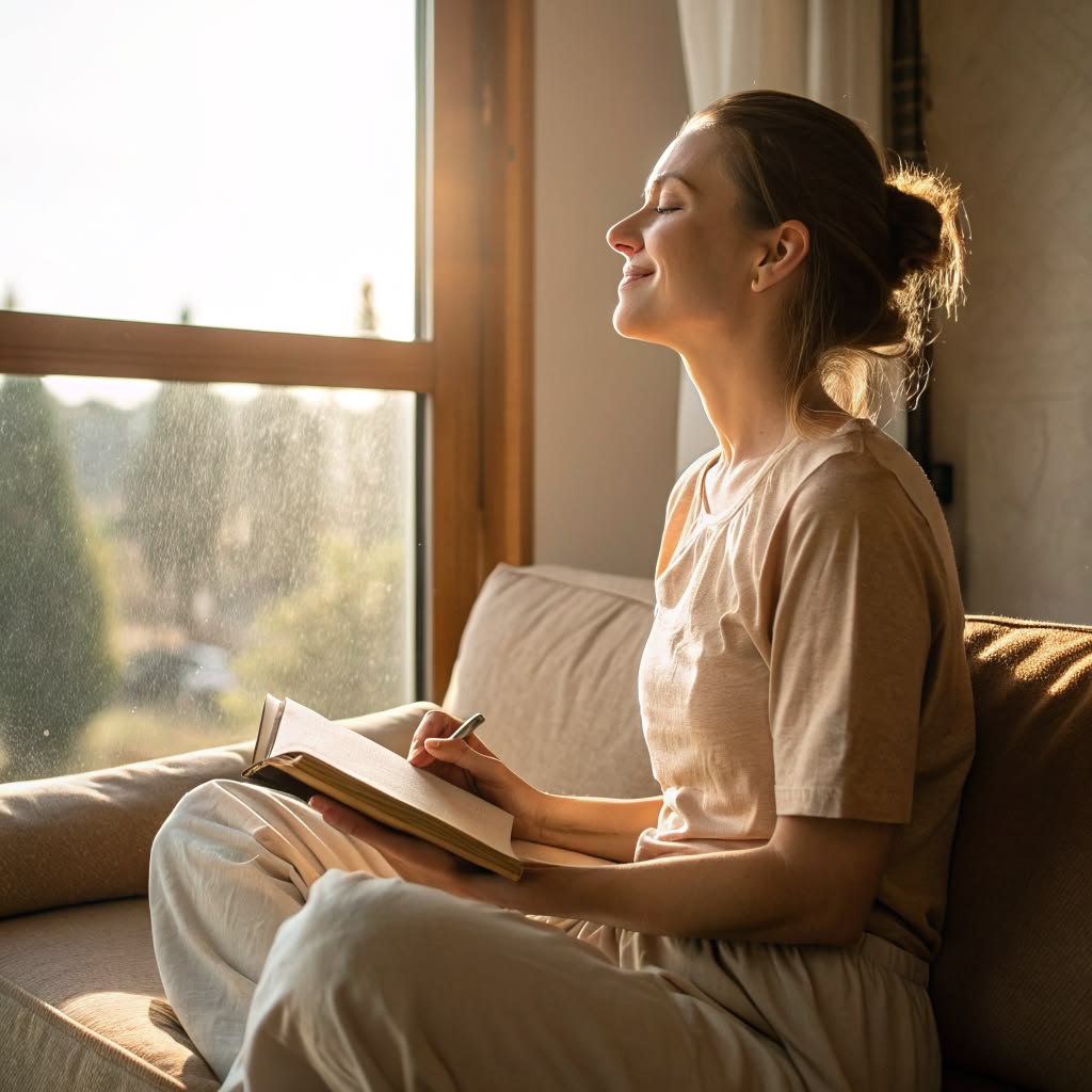 Abstract illustration in ice white, aqua, and deep ocean tones; decorative only.